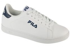 Buty sportowe Sneakersy męskie, Crosscourt Line. Białe buty sportowe na co dzień męskie Fila, z materiału, bez zapięcia, trekkingowe. Za 314.96 zł.