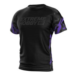 Koszulka Techniczna Sportowa Męska EXTREME HOBBY BLACK PANTHER. Czarne t-shirty sportowe męskie EXTREME HOBBY, m, z elastanu, bez ramiączek, do biegania. Za 149.00 zł.