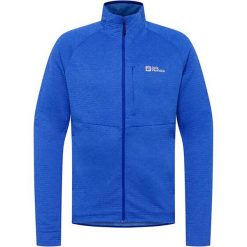 Kurtka trekkingowa męska Jack Wolfskin Taiga. Niebieskie kurtki męskie Jack Wolfskin, l, bez wzorów, z materiału, klasyczne, bez kaptura. Za 527.00 zł.