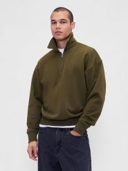 GAP Bluza w kolorze khaki rozmiar: L. Brązowe bluzy bez kaptura męskie GAP, l. Za 180.49 zł.