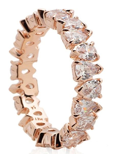 Pandora Pozłacany pierścionek z kryształami rozmiar: 52. Czerwone pierścionki damskie Pandora, z kryształem, pozłacane. Za 404.99 zł.