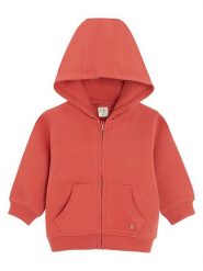 COOL CLUB Bluza w kolorze czerwonym rozmiar: 86. Czerwone bluzy i bluzki niemowlęce COOL CLUB, bez wzorów, z bawełny, bez ramiączek, bez kaptura. Za 26.99 zł.
