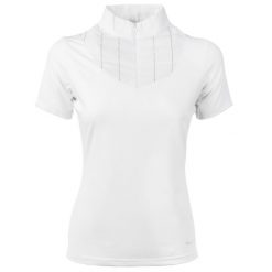 Damska koszulka polo na zawody Harry's Horse Philidelphia. Białe bluzki damskie HARRYS HORSE, s, bez wzorów, sportowe, bez kołnierzyka, bez ramiączek. Za 226.50 zł.