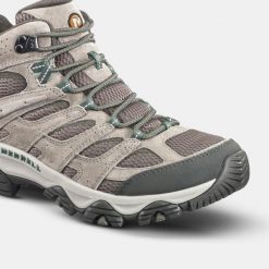 Second Life - Buty turystyczne męskie Merrell Moab 3 Mid - Stan Dobry. Brązowe buty trekkingowe męskie MERRELL, z materiału, bez zapięcia, trekkingowe. Za 261.99 zł.