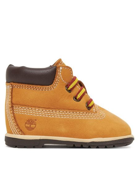 Timberland Trapery Crib Bootie TB0328672311 Brązowy. Brązowe buty zimowe chłopięce Timberland, z nubiku. Za 189.99 zł.
