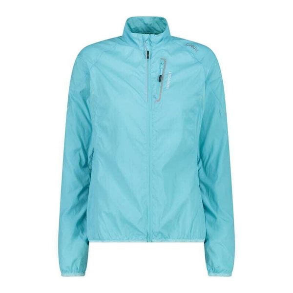 Damska kurtka wodoodporna CMP. Niebieskie kurtki damskie CMP, bez wzorów, bez kaptura. Za 242.50 zł.