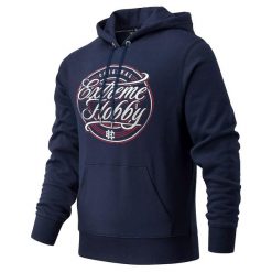 Bluza męska z kapturem EXTREME HOBBY STAMP. Niebieskie bluzy z kapturem męskie EXTREME HOBBY, m, z bawełny. Za 209.00 zł.