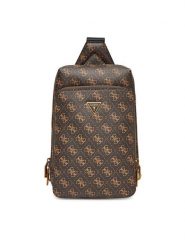 Guess Saszetka MIlano HMMILO P5226 Brązowy. Brązowe saszetki męskie Guess, ze skóry. Za 279.99 zł.