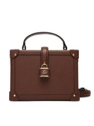 KARL LAGERFELD Torebka B1W30100 Brązowy. Brązowe torebki klasyczne damskie Karl Lagerfeld, bez wzorów, ze skóry, bez dodatków. Za 1,299.00 zł.