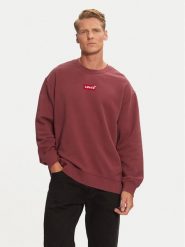 Levi's® Bluza Graphic 38712-0437 Czerwony Relaxed Fit. Czerwone bluzy bez kaptura męskie m, z bawełny. Za 189.99 zł.