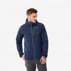 Kurtka wspinaczkowa męska Alpinism Simond z watoliną. Niebieskie kurtki męskie SIMOND, m, bez wzorów, z materiału, sportowe, bez kaptura. Za 299.99 zł.