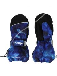 Zigzag Rękawiczki funkcyjne "True Printed" w kolorze niebieskim rozmiar: 140/146. Niebieskie rękawiczki dziecięce Zigzag, ze skóry, bez ramiączek. Za 52.99 zł.