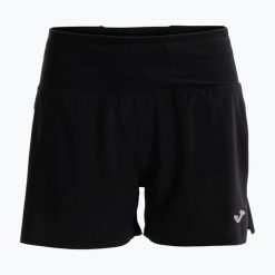 Spodenki do biegania damskie Joma R-Nature. Czarne szorty damskie Joma, bez wzorów, z elastanu. Za 169.99 zł.