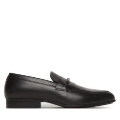 Półbuty Calvin Klein. Czarne buty wizytowe męskie CALVIN KLEIN, bez zapięcia. Za 469.99 zł.