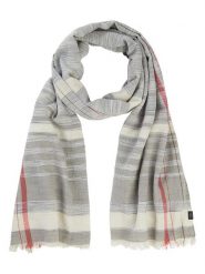 Camel Active Szal w kolorze szaro-kremowo-czerwonym rozmiar: onesize. Brązowe szaliki męskie Camel Active, bez wzorów, z bawełny. Za 147.91 zł.