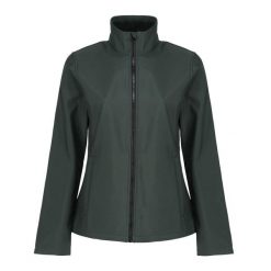 Kurtka Softshellowa Damska Do Druku. Czarne kurtki damskie Regatta, xl, bez wzorów, z softshellu, bez kaptura. Za 86.99 zł.
