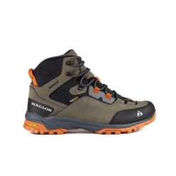 Buty trekkingowe męskie MOKO MID stx. Zielone buty trekkingowe męskie Bergson, bez zapięcia. W wyprzedaży za 479.00 zł.