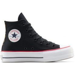 Buty sportowe Converse Chuck Taylor All Star Lift Platform Leopard. Czarne buty sportowe na co dzień damskie Converse, bez wzorów. Za 590.00 zł.