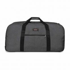 Torba podróżna Eastpak Warehouse +. Czarne torebki klasyczne damskie Eastpak, z aplikacjami, z gumy, duże, bez dodatków. Za 575.50 zł.