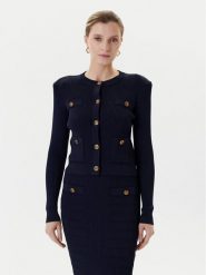 Guess Kardigan W5YR09 Z0130 Granatowy Regular Fit. Niebieskie kardigany damskie Guess, s, z aplikacjami, z syntetyku. Za 349.99 zł.