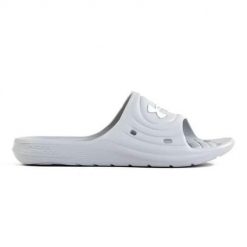 Klapki męskie Under Armour Locker IV SL. Białe klapki i japonki męskie Under Armour, z materiału. Za 65.99 zł.