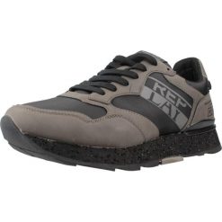 Buty REPLAY RS680089S Szary. Szare buty trekkingowe męskie Replay, z syntetyku, bez zapięcia, trekkingowe. Za 365.99 zł.