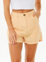 Rip Curl Szorty w kolorze pomarańczowym rozmiar: XS. Pomarańczowe szorty damskie Rip Curl, bez wzorów. Za 66.00 zł.
