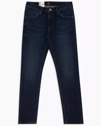 LEE DAREN ZIP FLY MĘSKIE SPODNIE JEANSOWE DARK POOL L707DHAN 112331016. Spodnie materiałowe męskie Lee, bez wzorów, z jeansu. Za 219.99 zł.