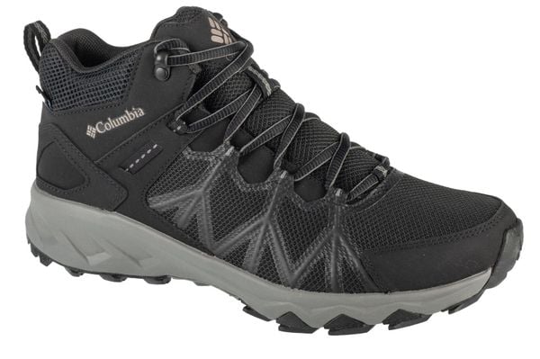 Buty trekkingowe męskie, Peakfreak II Mid Outdry. Czarne buty trekkingowe męskie Columbia, z materiału, bez zapięcia, trekkingowe. Za 449.99 zł.