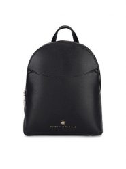 Beverly Hills Polo Club Plecak BHPC-C-007-07 Czarny. Czarne plecaki damskie Beverly Hills Polo Club, bez wzorów. Za 219.99 zł.