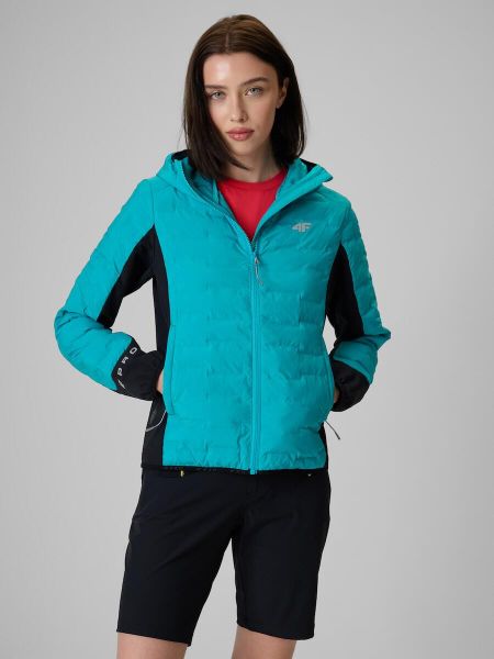 Kurtka trekkingowa 4F PRO z Primaloft Silver damska 4F 4FWSS26TDJAF0850. Czerwone kurtki damskie 4f, l, bez wzorów, z materiału, bez kaptura. Za 229.99 zł.
