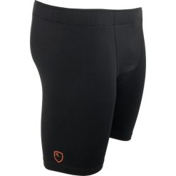 Męskie elastyczne szorty sportowe PlayerLayer P-705, czarne, S. Czarne szorty męskie POWERLAYER, na lato, bez wzorów, sportowe. Za 129.99 zł.