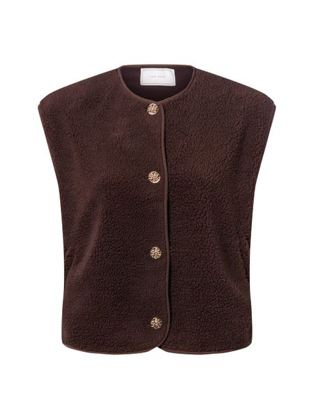 Neo Noir Kamizelka - Mariko Teddy Kobiety brązowy, 40. Brązowe kamizelki damskie Neo Noir. Za 229.95 zł.