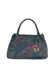 Mia Tomazzi Skórzana torebka "Gonfalone" w kolorze zielonym - 24 x 21 x 13 cm rozmiar: onesize. Zielone torebki klasyczne damskie Mia Tomazzi, bez wzorów, z materiału, bez dodatków. Za 243.64 zł.