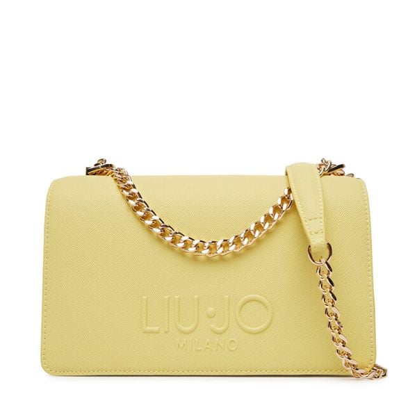 Torebka Liu Jo. Żółte torebki klasyczne damskie Liu Jo, bez wzorów, wizytowe, bez kołnierzyka, bez ramiączek. Za 599.99 zł.