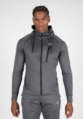 Scottsdale Kurtka dresowa - Szary. Szare kurtki męskie GORILLA WEAR, s, bez wzorów, z dresówki, bez kaptura. Za 258.00 zł.