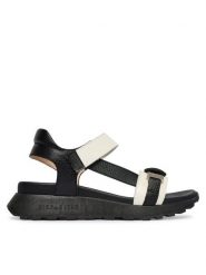 Hispanitas Sandały CHV264679 C004 Beżowy. Brązowe sandały damskie Hispanitas, bez wzorów, ze skóry, bez obcasa, na płaskiej podeszwie. Za 609.99 zł.