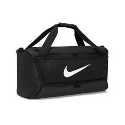 Torba Nike Brasilia 9.5 Training Duffel Bag, Dla obu płci. Białe torebki klasyczne damskie Nike, bez wzorów, z materiału, bez dodatków. Za 205.95 zł.