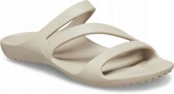 Klapki Dla Dorosłych Crocs Kadee II. Brązowe klapki i japonki męskie Crocs, z materiału. Za 119.99 zł.