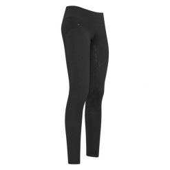 Damskie legginsy jeździeckie z pełną przyczepnością Easy Rider Dietse Winter. Czarne legginsy damskie EASY RIDER, s, bez wzorów, z materiału. Za 361.00 zł.