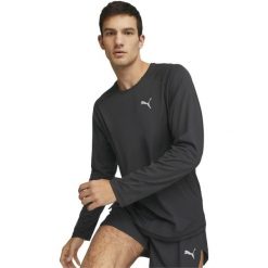 Bluza Puma Run Cloudspun Ls Tee, Mężczyźni. Czarne bluzy bez kaptura męskie Puma, m, z poliesteru. Za 290.00 zł.