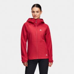 Kurtka damska softshell Alpinus Majadita XS. Czerwone kurtki damskie Alpinus, xl, bez wzorów, z softshellu, bez kaptura. Za 299.00 zł.