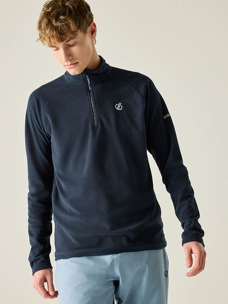Dare 2b Bluza polarowa "Freethink II" w kolorze granatowym rozmiar: L. Niebieskie bluzy bez kaptura męskie Dare 2b, l, z polaru. Za 79.77 zł.