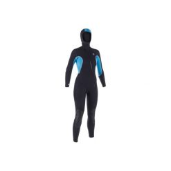 Kombinezon nurkowy overall SCD 100 5,5 mm damski. Czarne kombinezony damskie SUBEA, xs, bez wzorów, z neoprenu, sportowe, bez kołnierzyka, bez ramiączek. Za 399.99 zł.