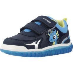 Buty GEOX B LIGHTYLOO BOY Niebieski. Niebieskie buty fitness męskie Geox, na fitness i siłownię. Za 189.99 zł.
