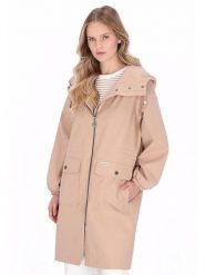 Schmuddelwedda Parka w kolorze beżowym rozmiar: L. Brązowe parki damskie Schmuddelwedda, l, bez wzorów. Za 404.99 zł.