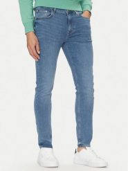Tommy Hilfiger Jeansy Bleecker MW0MW38823 Niebieski Slim Fit. Niebieskie jeansy męskie Tommy Hilfiger. Za 329.99 zł.