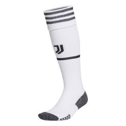 Skarpetki domowe Juventus 2021/22. Białe skarpetki męskie Adidas, bez wzorów. Za 84.50 zł.