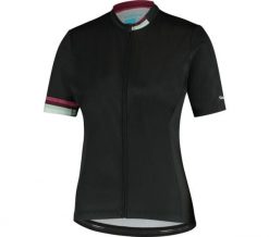 Damska koszulka z krótkim rękawem MIZUKI, czarny. Czarne topy sportowe damskie SHIMANO, na lato, xl, bez wzorów, z elastanu, bez ramiączek. Za 349.90 zł.