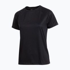Koszulka do biegania damska Joma R-Night Iconic. Czarne bluzki sportowe damskie Joma, m, bez wzorów, bez ramiączek. Za 129.99 zł.